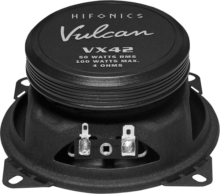Hifonics VX42-10cm (4") 2-Wege Koaxial-Auto-Lautsprecher | 1 Paar | EInbau-Lautsprecher für Car-HiFi