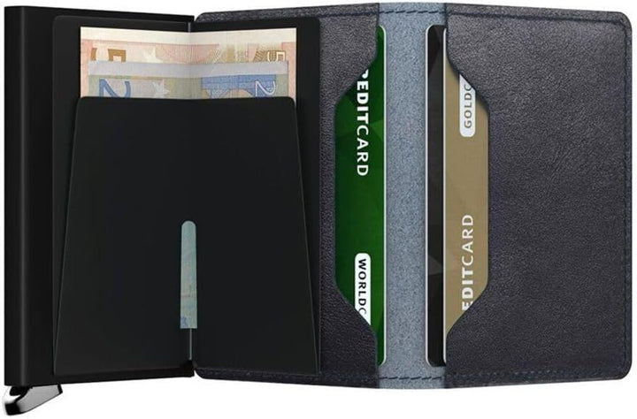 Secrid Premium Kollektion Slimwallet Basco 10 cm - Navy Navy 10, Navy 10