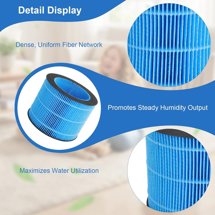 Ersatzfilter Filter Luftfilter Kompatibel mit Philips HU3918, HU3916, HU3915, HU2718, HU2716 Luftbef