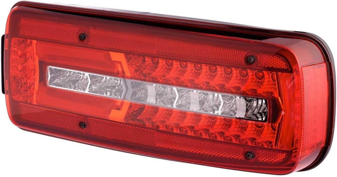HELLA - Heckleuchte - Truck Full LED - LED - 24V - 2VP 012 381-021 Standard Ausführung rechts seitli