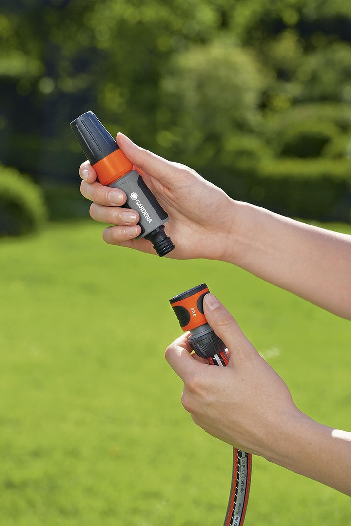 Gardena Spritz-Satz für 13 mm (1/2 Zoll)- und 15 mm (5/8 Zoll)-Schläuche: Reinigungsspritzen-Set mit