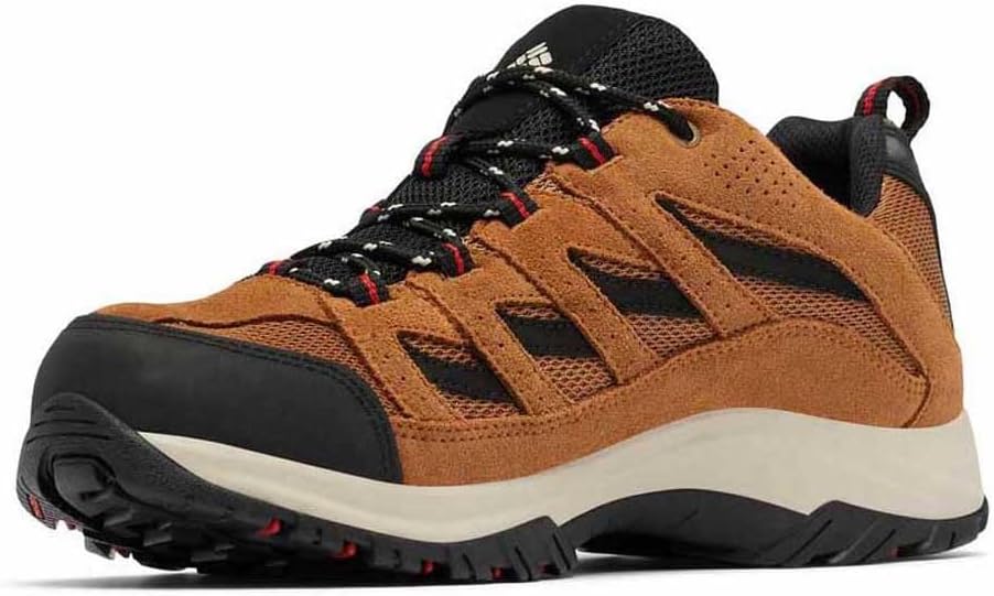 Columbia Herren Crestwood Wp wasserdichte Trekking-und Wanderschuhe mit niedrigem Bund 40 EU Elk Bla