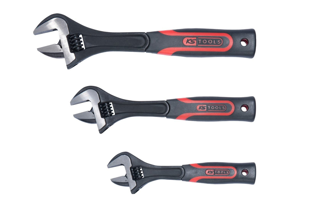 KS Tools 577.0199 CLASSIC Rollgabelschlüssel-Satz 2-Komponenten-Griff, 3-tlg.