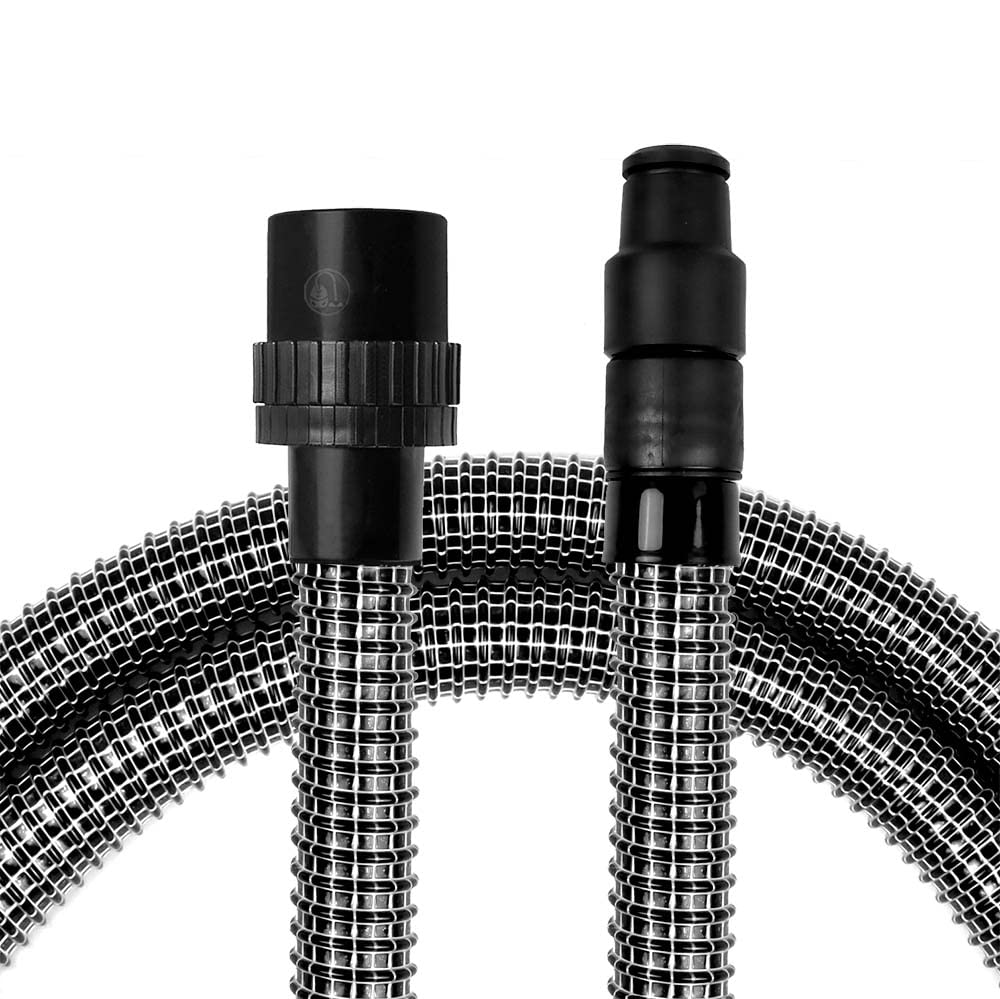 1a SCHLAUCH - Gewebeschlauch 10 Meter lang für alle Industriesauger Kesselsauger mit 58 mm Anschluss