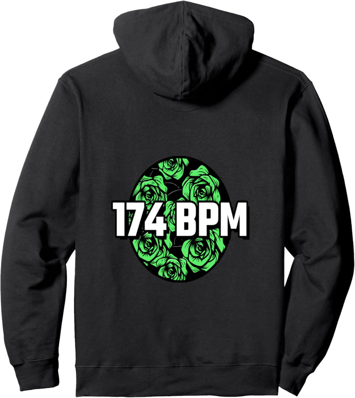 Trommel und Bass 174 BPM Music Liquid Junglist EDM Pullover Hoodie