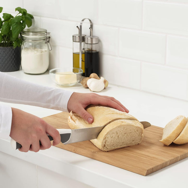 Ikea ÄNDLIG Messerset, 3-teilig, hellgrau/weiss