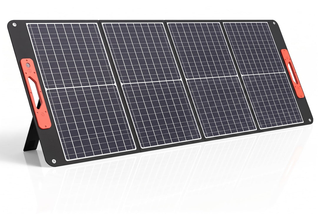 100W Faltbarer Solarpanel, Tragbares Monokristalliner Solarmodul mit Schnellladefunktion USB-C PD 60