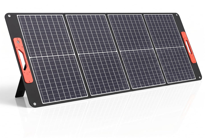 100W Faltbarer Solarpanel, Tragbares Monokristalliner Solarmodul mit Schnellladefunktion USB-C PD 60