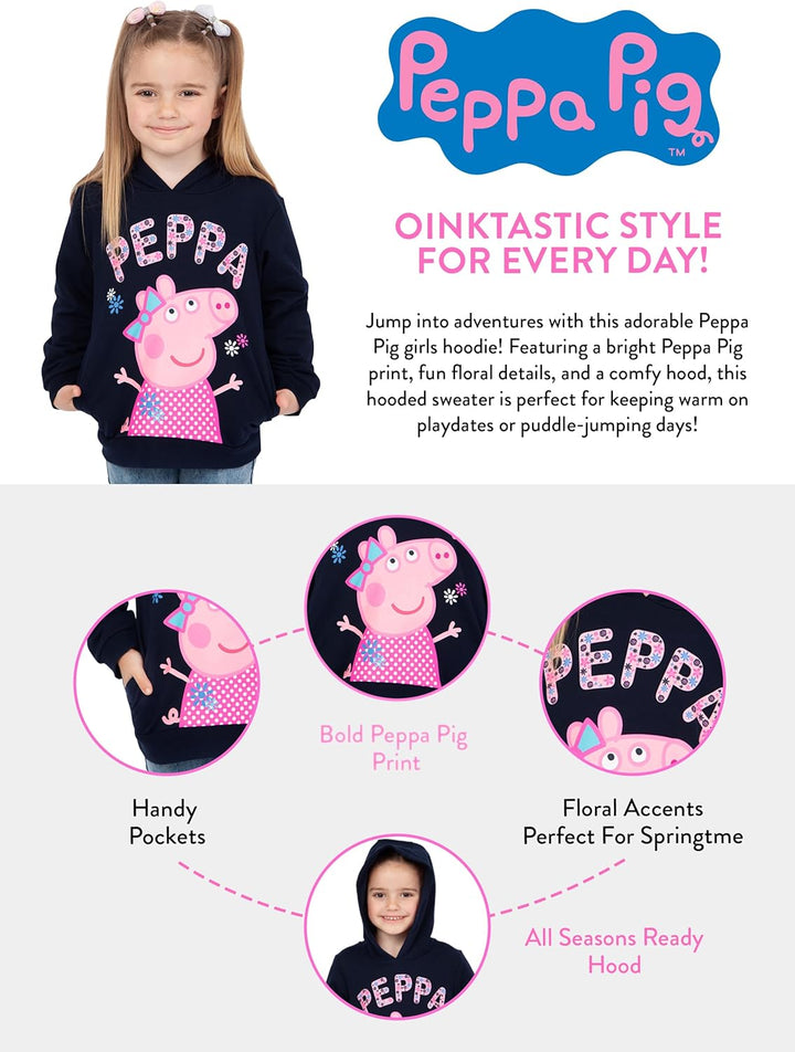 Peppa Wutz Mädchen Peppa Pig Sweatshirt 92 Mehrfarbig, 92 Mehrfarbig