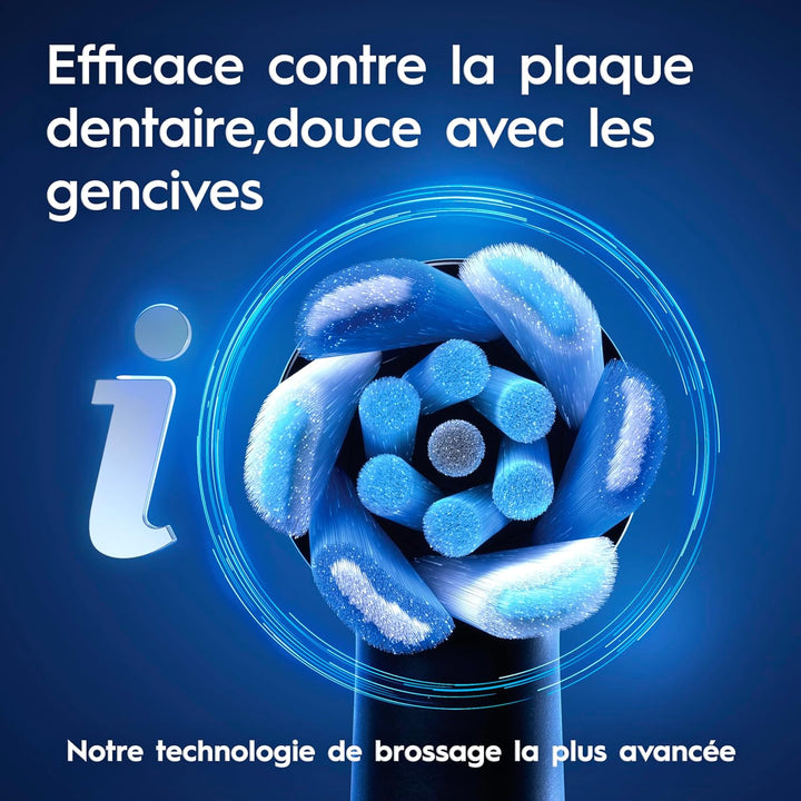 Oral-B iO 6N Elektrische Zahnbürste, Weiss, Reiseetui
