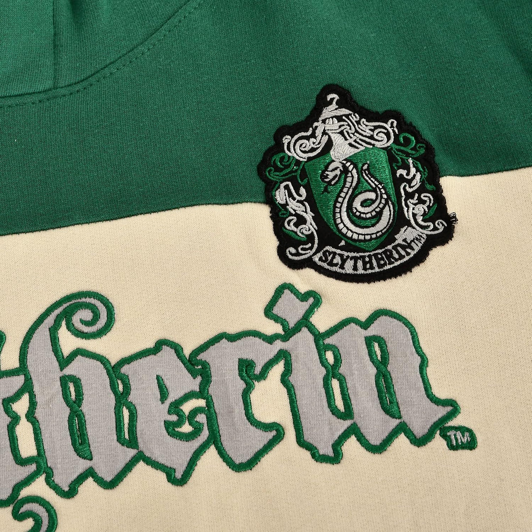 Harry Potter Hoodies mit verschiedenen Team Motiven für Herren Damen Unisex Baumwolle XXL Slytherin,