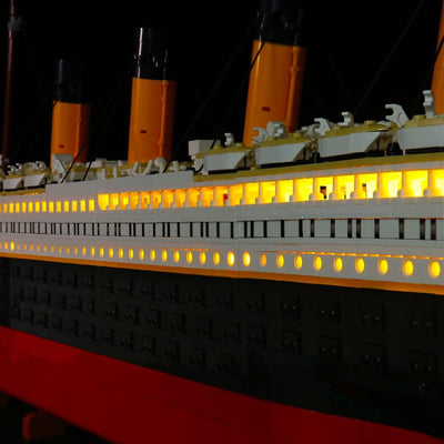 LED-Beleuchtung für Lego 10294 Titanic Creator Expert Building Set Sammler-Bausatz (kein Lego enthal