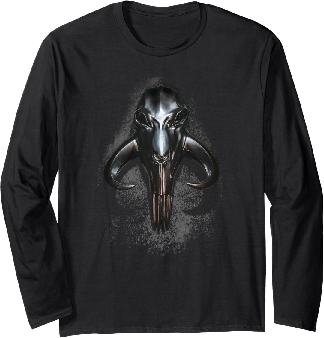 Star Wars The Mandalorian Armorer Metal Icon Langarmshirt
