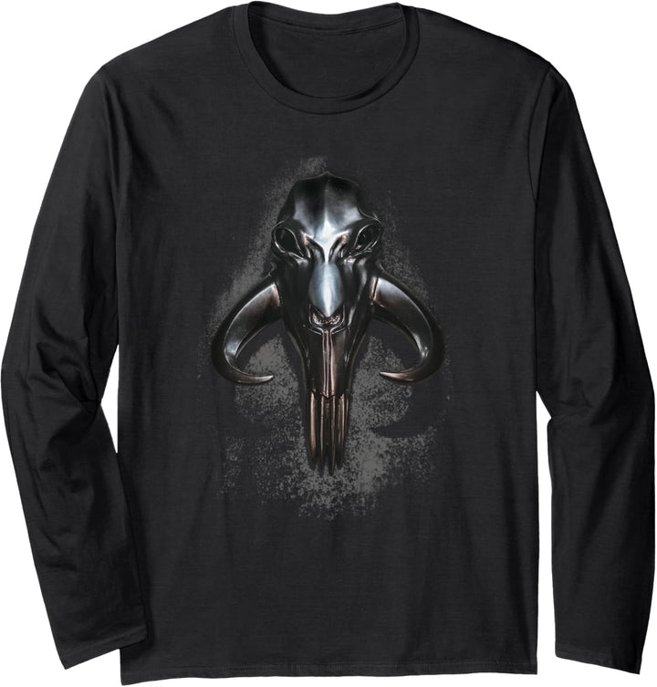 Star Wars The Mandalorian Armorer Metal Icon Langarmshirt