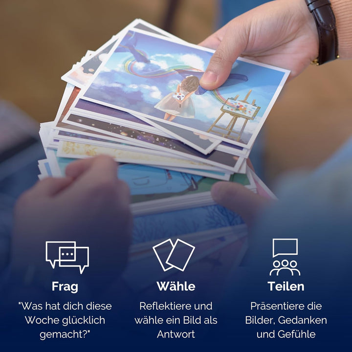 deep pictures ‘Traumwelten’ - 52 illustrierte Postkarten, mit denen Du deine Träume verwirklichen un