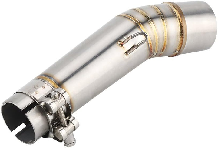 Yctze 51mm Auspuff Mittelrohr, Edelstahl Motorrad Auspuff Mittellenkerrohr 40-51mm für HONDA NC700X