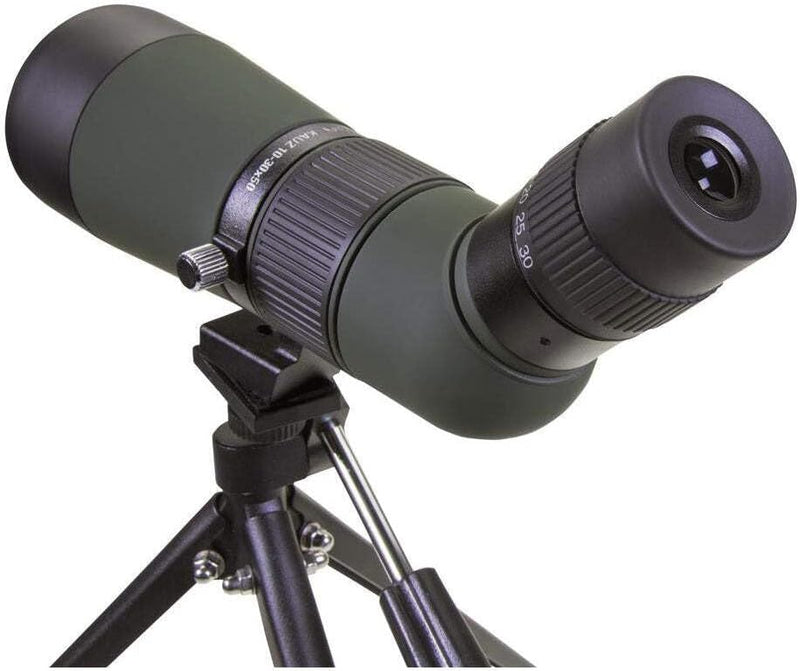 Dörr Danubia 538245 Zoom Spektiv Kauz 10-30x50 inkl. Tischstativ (Gehäuse mit Gummiarmierung, 45 Gra