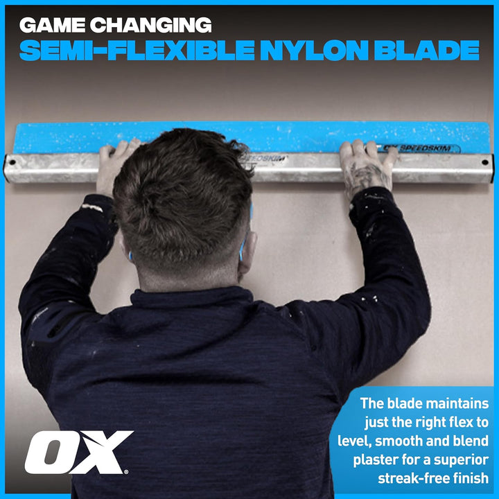 OX Speedskim Semi Flexible Plastering Rule - ST 450mm, 450mm
