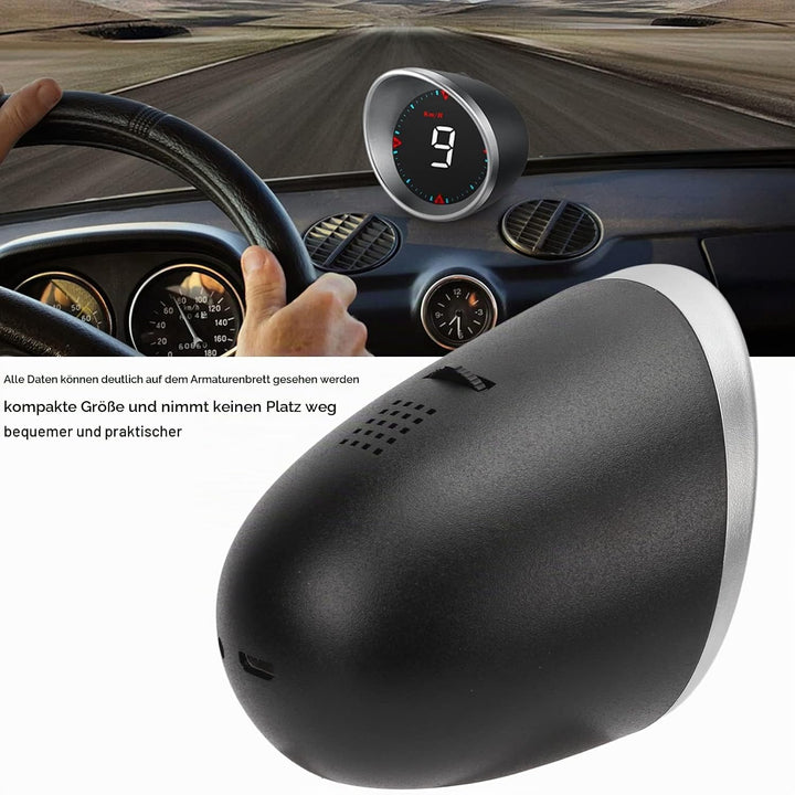 Auto HUD Tachometer, Universal Car Smart Digital Tachometer HUD Display GPS Tachometer für LKW Bus R