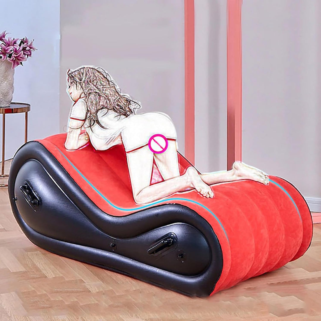 Aufblasbares Sofa in S-Form Wasserdicht, nicht leicht zu beschädigen -ShaF8Y ENNA010618