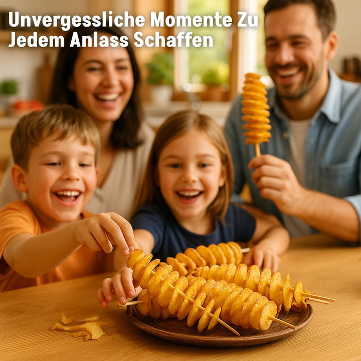 Ikigai Spiralschneider Kartoffelschneider Kartoffel Twister, Uten Gemüse Schneider aus Edelstahl für