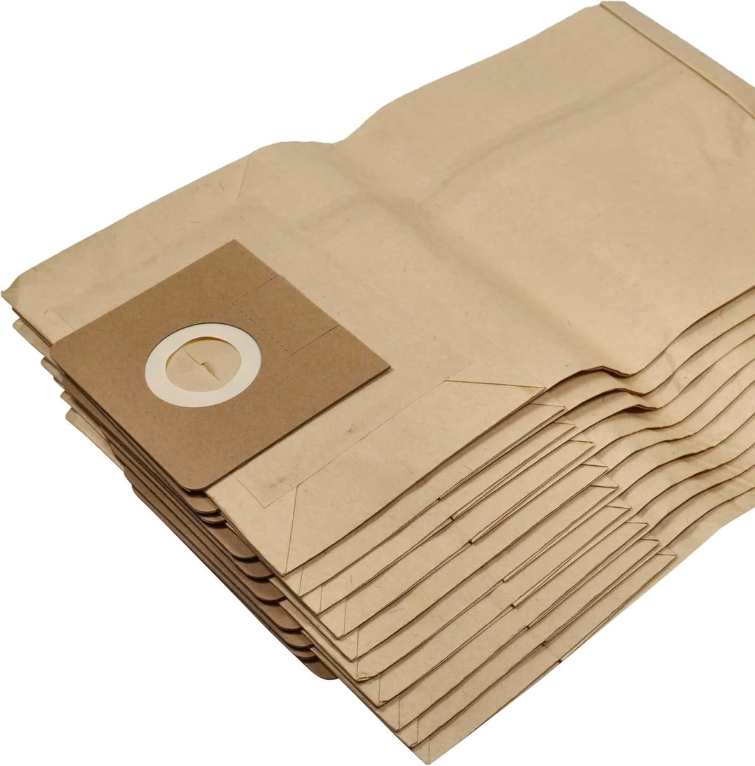 vhbw 10 Papier Staubsaugerbeutel Filtertüten kompatibel mit Staubsauger Saugroboter Kärcher NT 35/1