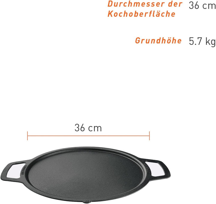 Solo Stove Gusseisen-Plancha für Feuerschale Ranger | Grillplatte für Feuerstelle, Umbau von Feuerst