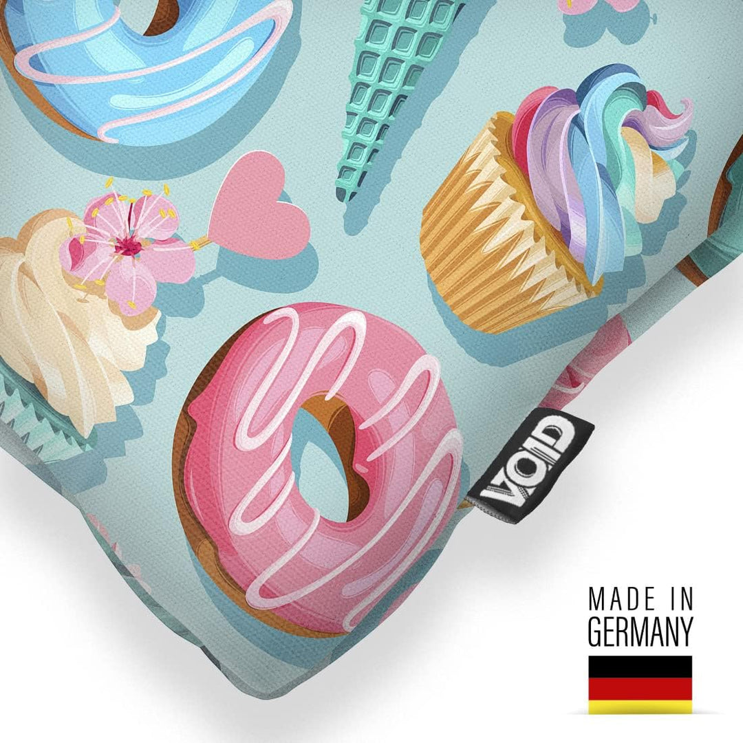 VOID Cupcake EIS Party Kissenbezug Kissenhülle Sofakissen Kissen Deko Outdoor-Kissen Dekokissen, Kis