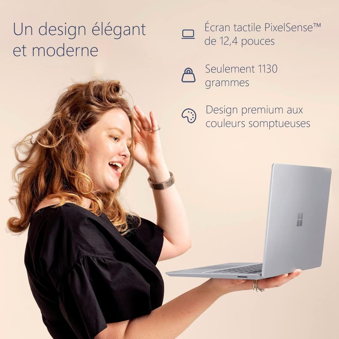 MICROSOFT Surface Laptop GO 2 256 - Plat
