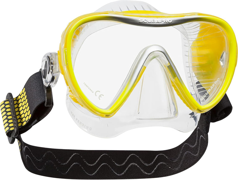 Scubapro Synergy 2 Maske mit Komfortband gelb, gelb