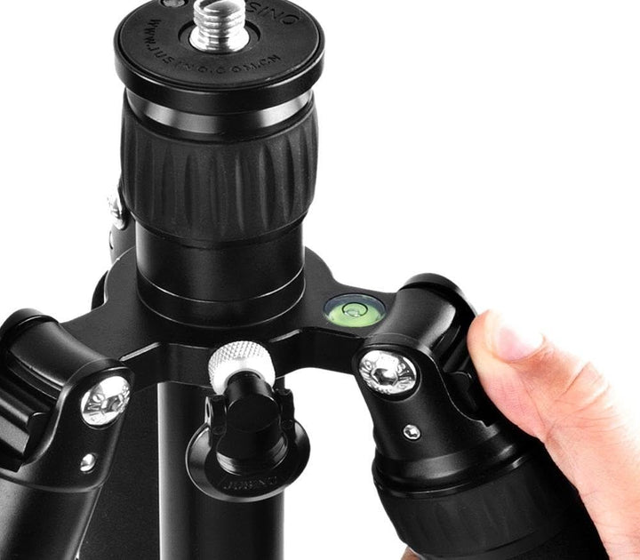 JUSINO TK-284 Tripod Traveller Reisestativ mit Monopodfunktion Max. Höhe 165cm Belastbar bis 15kg -