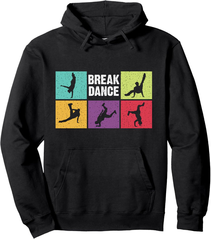 Breakdance Breakdancer Vintage Pullover Hoodie