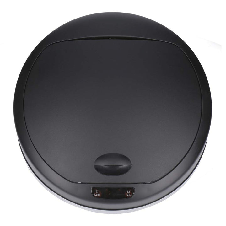 TALK-POINT TP Sensor Müll-Eimer, Abfall-Behälter aus Edelstahl, automatischer Deckel, rund, ca. 30 L