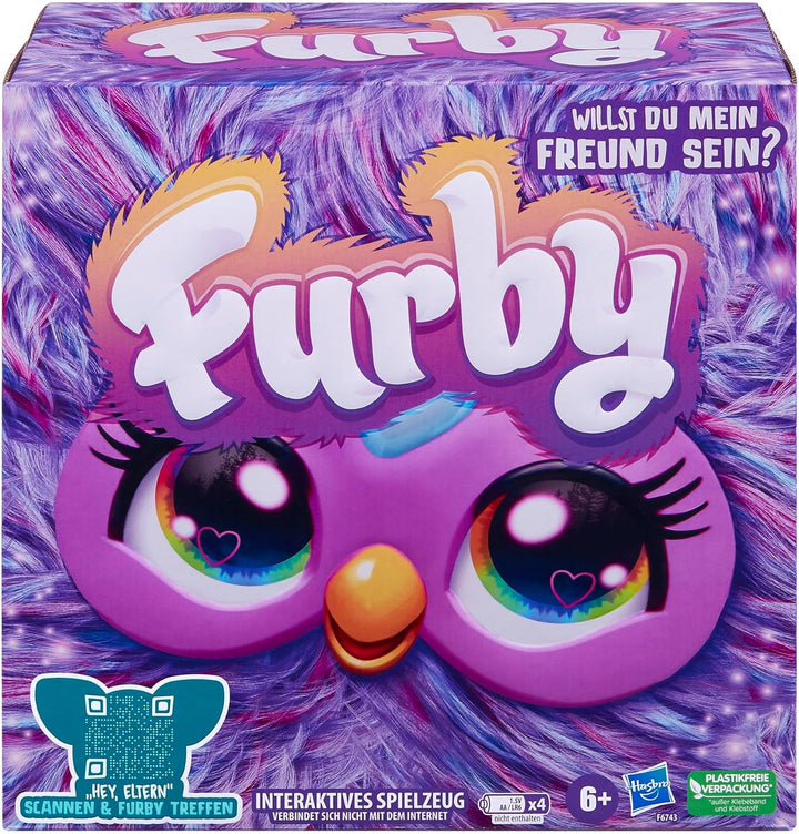 Furby interaktives Plüschspielzeug (lila) - Deutsche Fassung