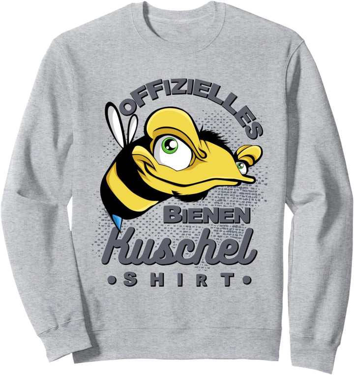 Offizielles Bienen Kuschelshirt Imker Bienen Sweatshirt