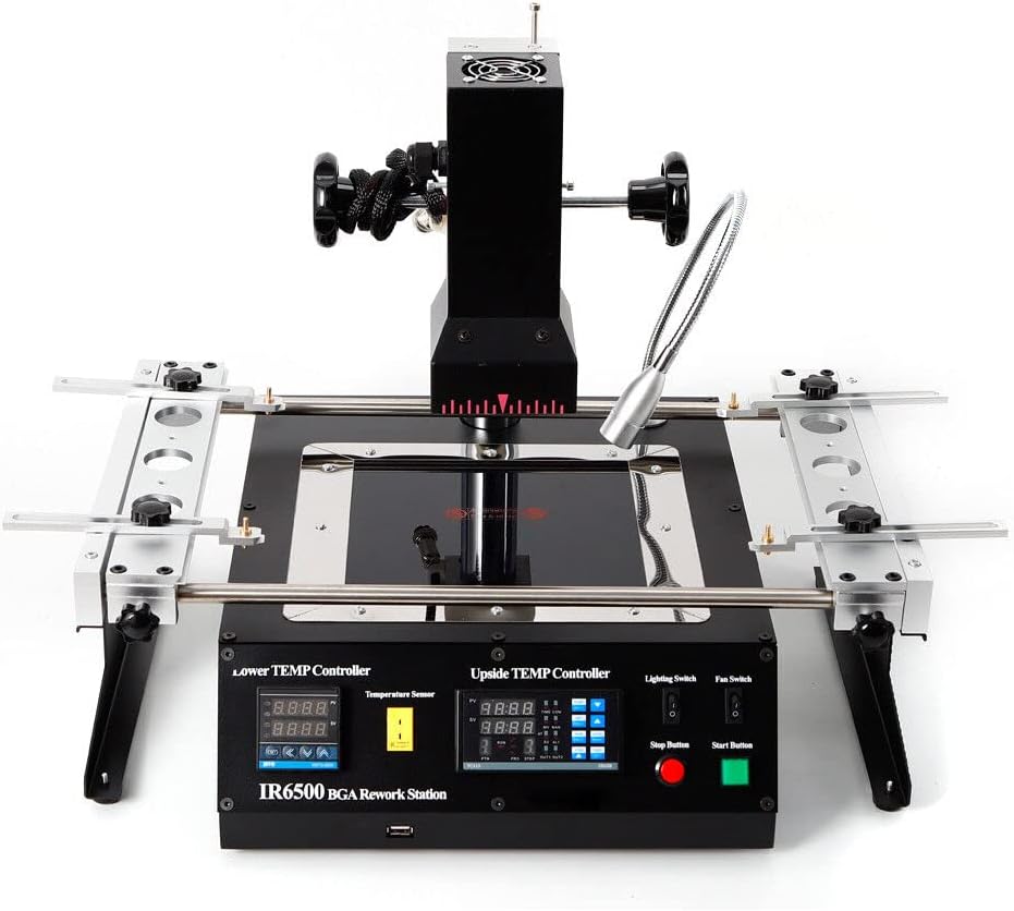 Infrarot BGA Rework Station Lötstation Soldering Station IR6500 - Präzise Temperaturregelung, Effizi
