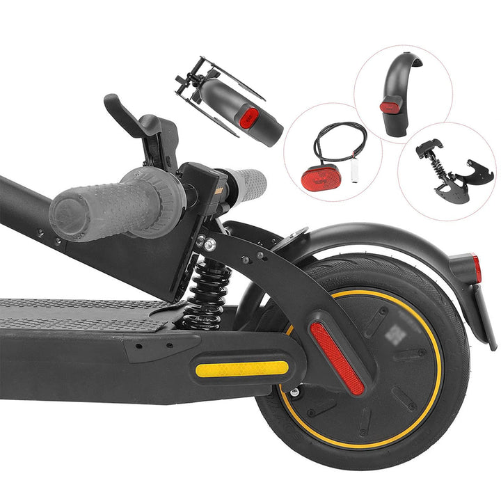 TMOM Schutzblech mit Stossdämpfer hinten für Segway Ninebot Max G30 Elektroroller Stossdämpfung + Ko