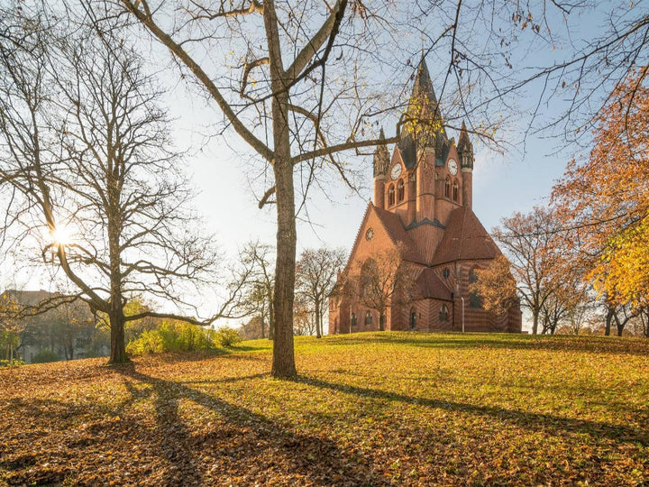 CALVENDO Puzzle Pauluskirche in Halle-Saale 1000 Teile Lege-Grösse 64 x 48 cm Foto-Puzzle Bild von M