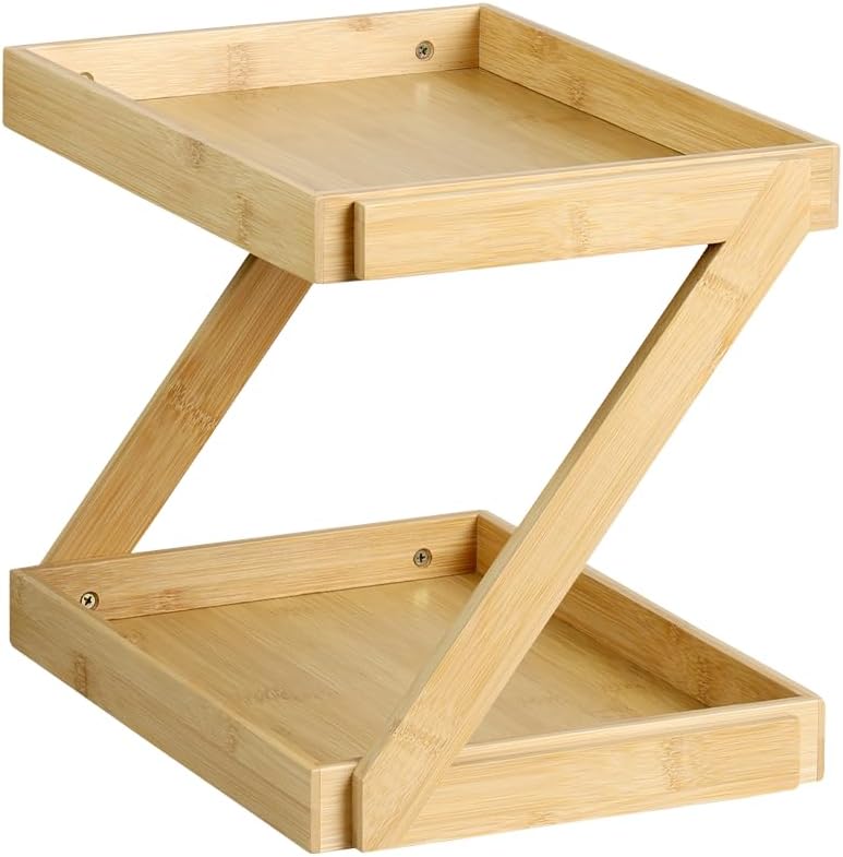 KESPER | Küchenregal 2-etagig, Material: Bambus FSC®-zertifiziert (FSC® C014021), Masse: 31 x 23 x 2