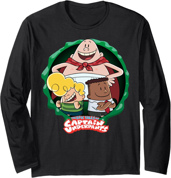 Captain Underpants Scheinwerfer Langarmshirt