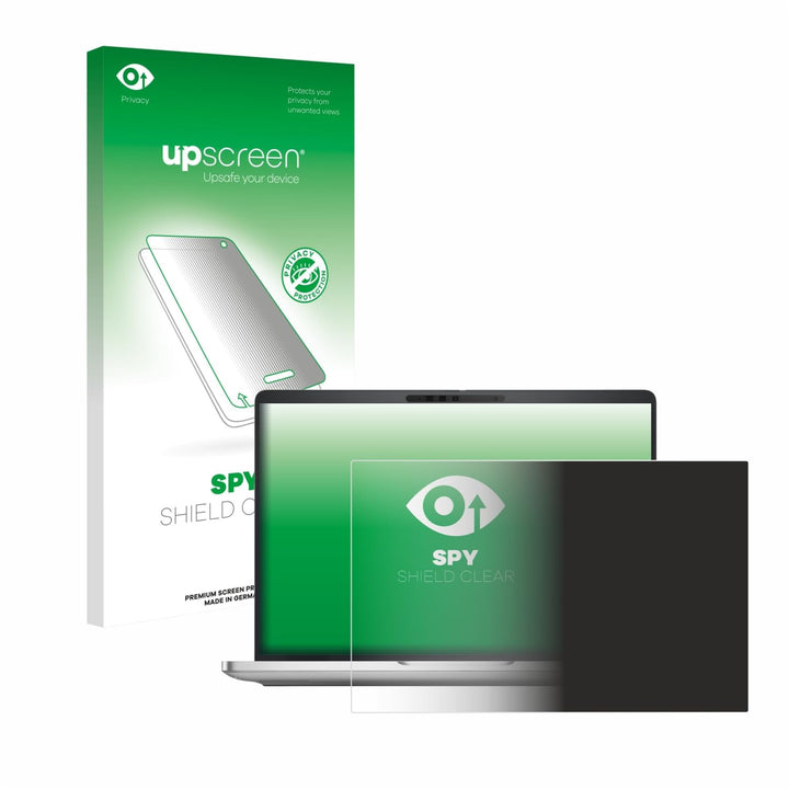 upscreen Anti-Spy Blickschutzfolie für Dell Pro 13 Plus Laptop Made in Germany, Privacy Screen Displ