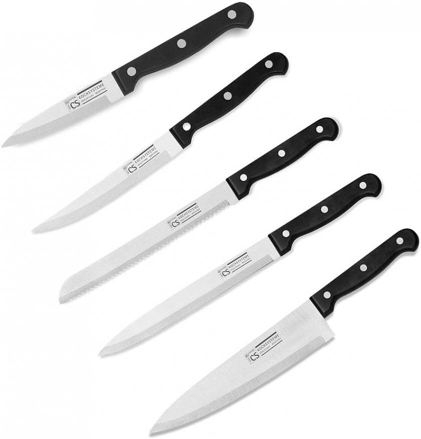 CS Kochsysteme | Messerblock STAR (045791) | 6-teilig