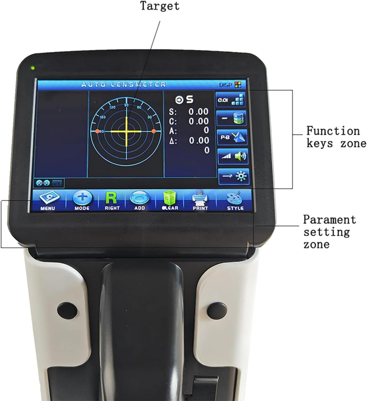 Optics Lens Meter Automatische Lensometer Digital Auto Lensmeter