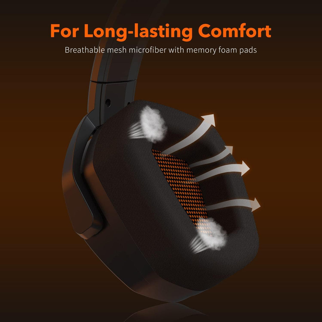 NUBWO N16 Gaming Headset – Mikrofon mit Geräuschunterdrückung, Stereo Sound und Komfortables Design