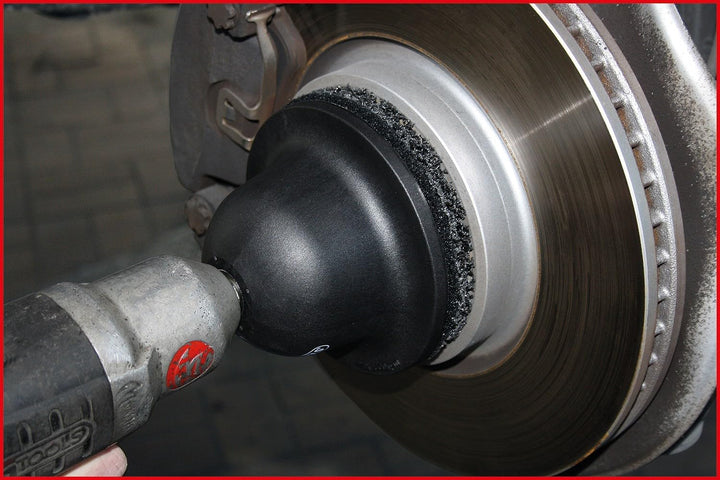 KS Tools 100.5075 Radnabenschleifer-Satz Ø 150 mm, Innen-Ø 90 mm, 2-tlg