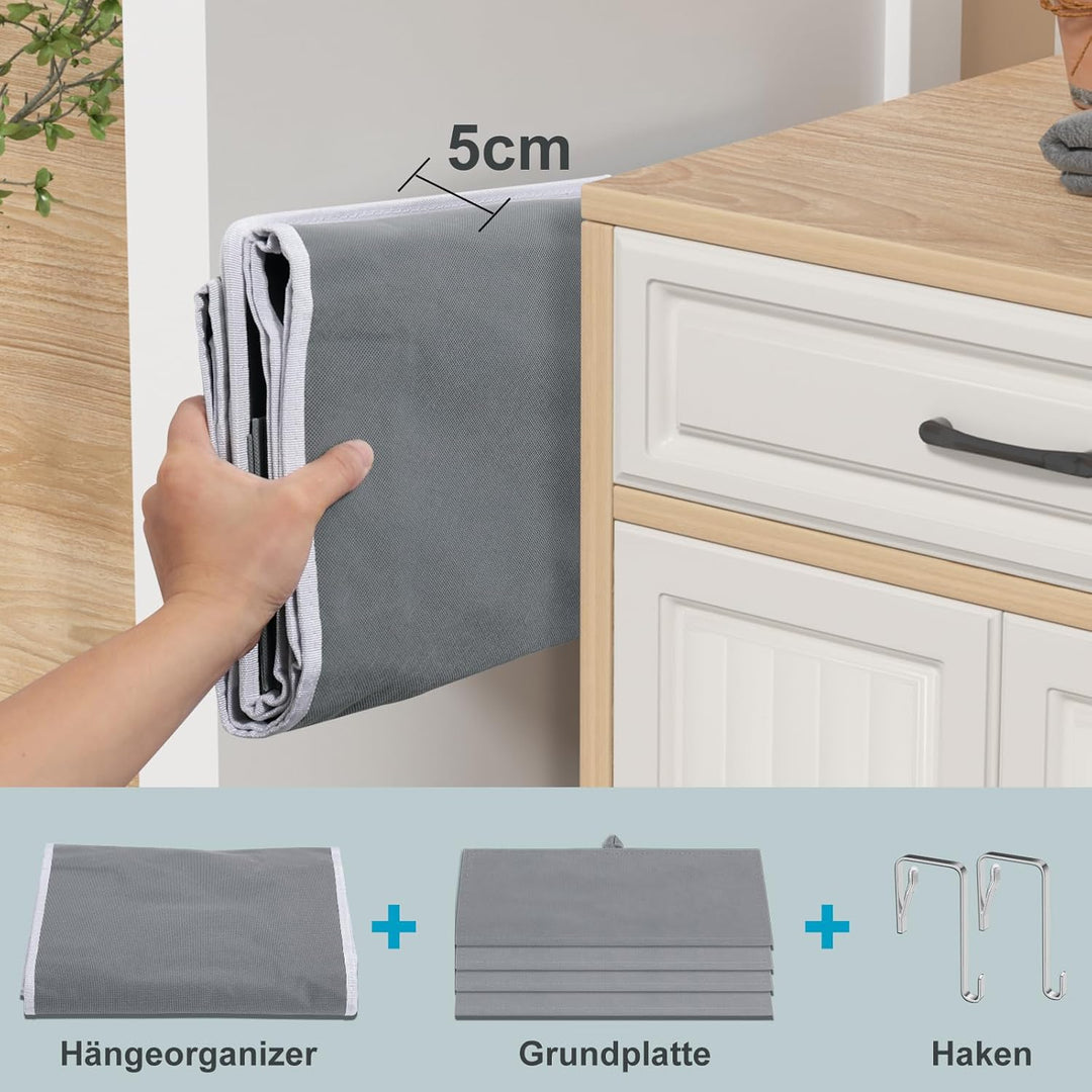 FCHERP Hängeorganizer Mit 5 Fächern,Tür Organizer Hängend,Hängeaufbewahrung,Regal Organizer bei Gros