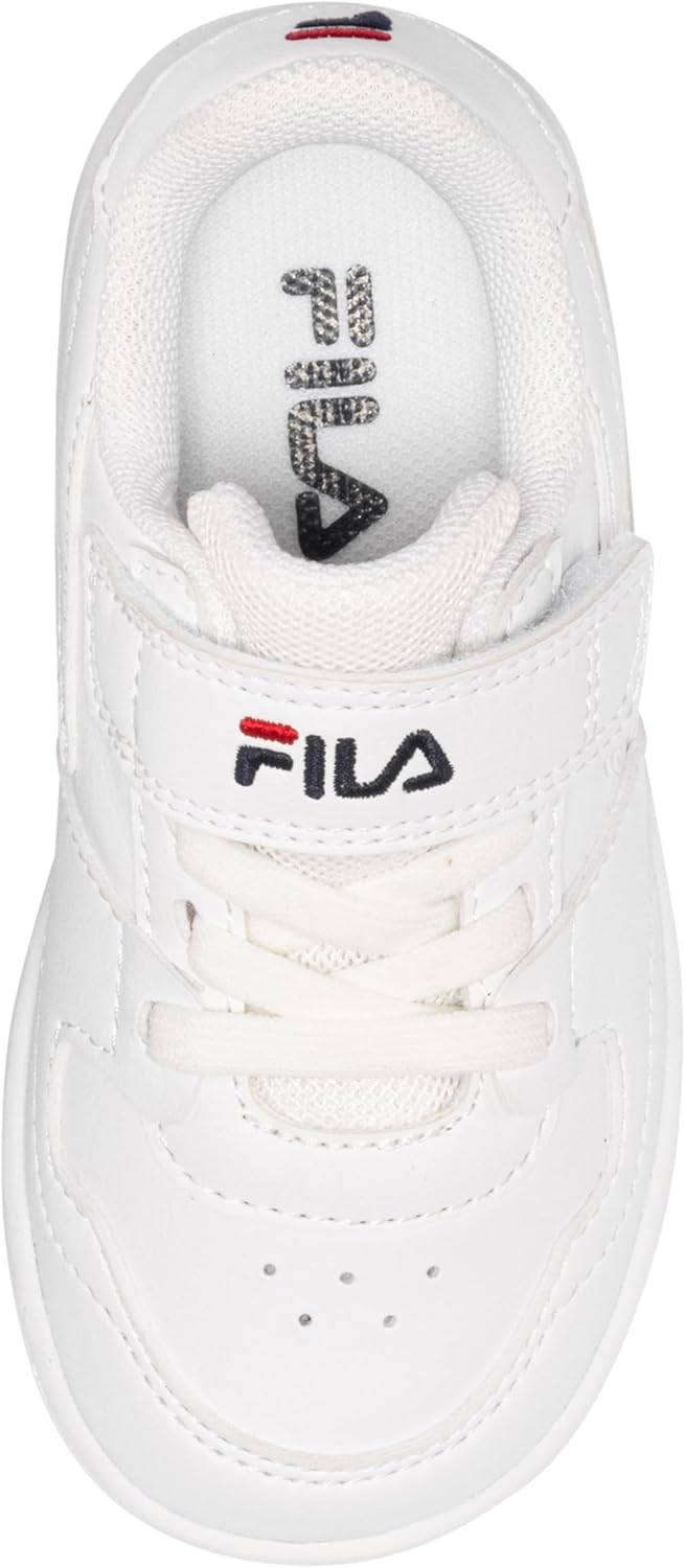 FILA Unisex Kinder Fxventuno Velcro TDL Sneaker 23 EU Weiss, 23 EU Weiß