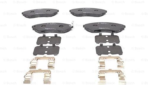 Bosch BP1213 Bremsbeläge - Vorderachse - ECE-R90 Zertifizierung - vier Bremsbeläge pro Set