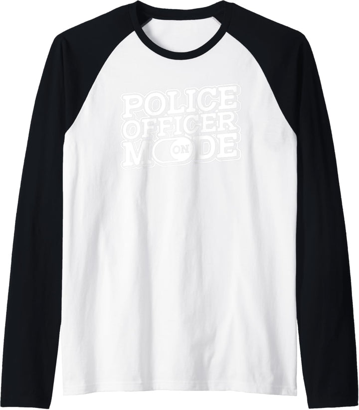 Polizeibeamter Wachmann - Polizei Kommissar Polizist Raglan