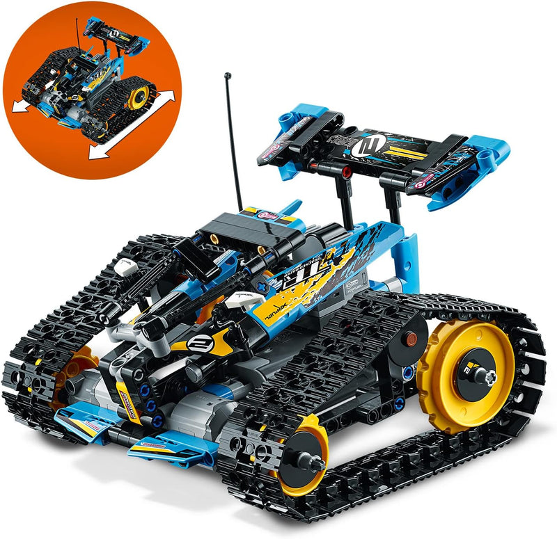 LEGO 42095 Technic Ferngesteuerter Stunt-Racer, ferngesteuertes Auto, Modellauto, RC Rennauto, tolle